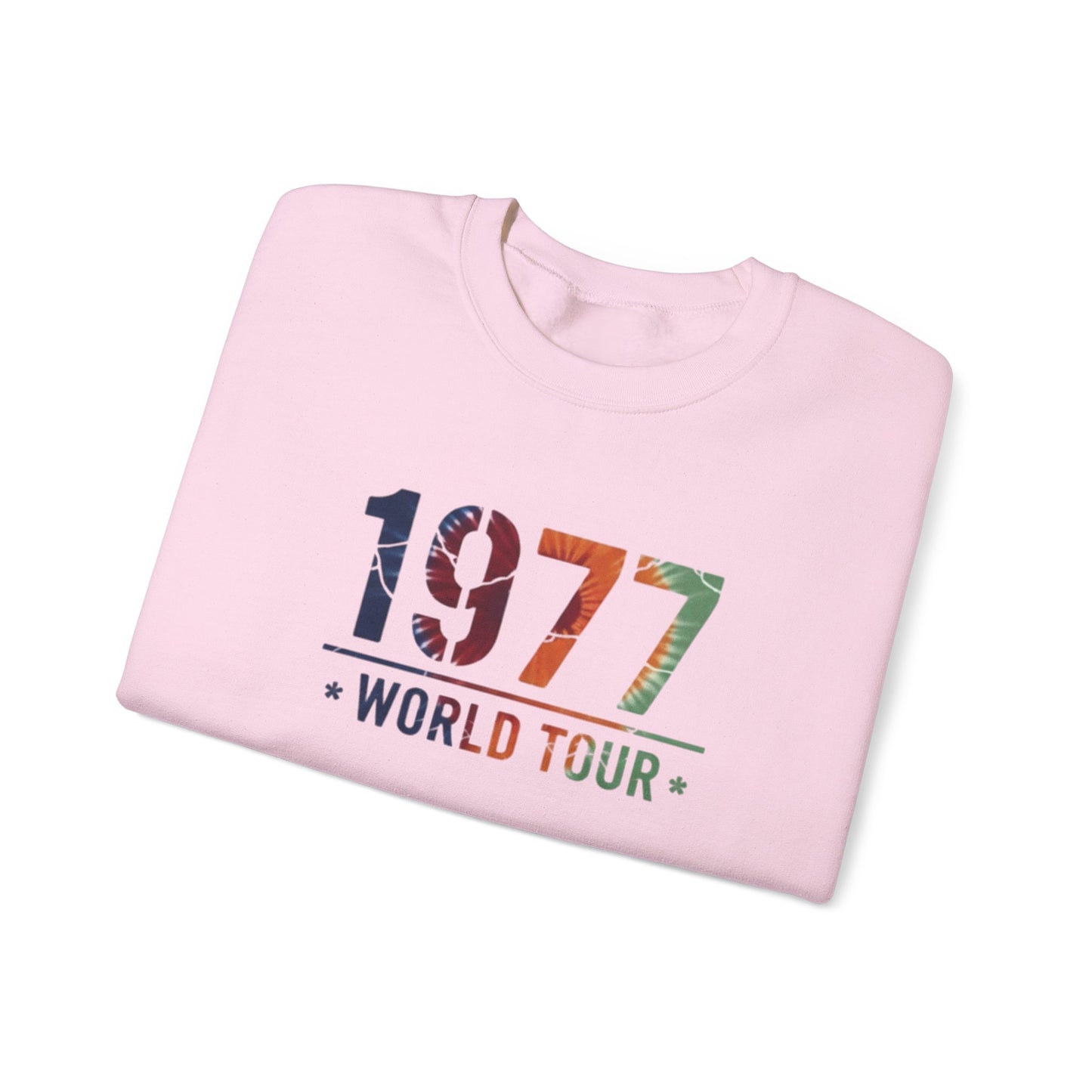 1977 World Tour Sweatshirt — Vintage Retro Concert Crewneck