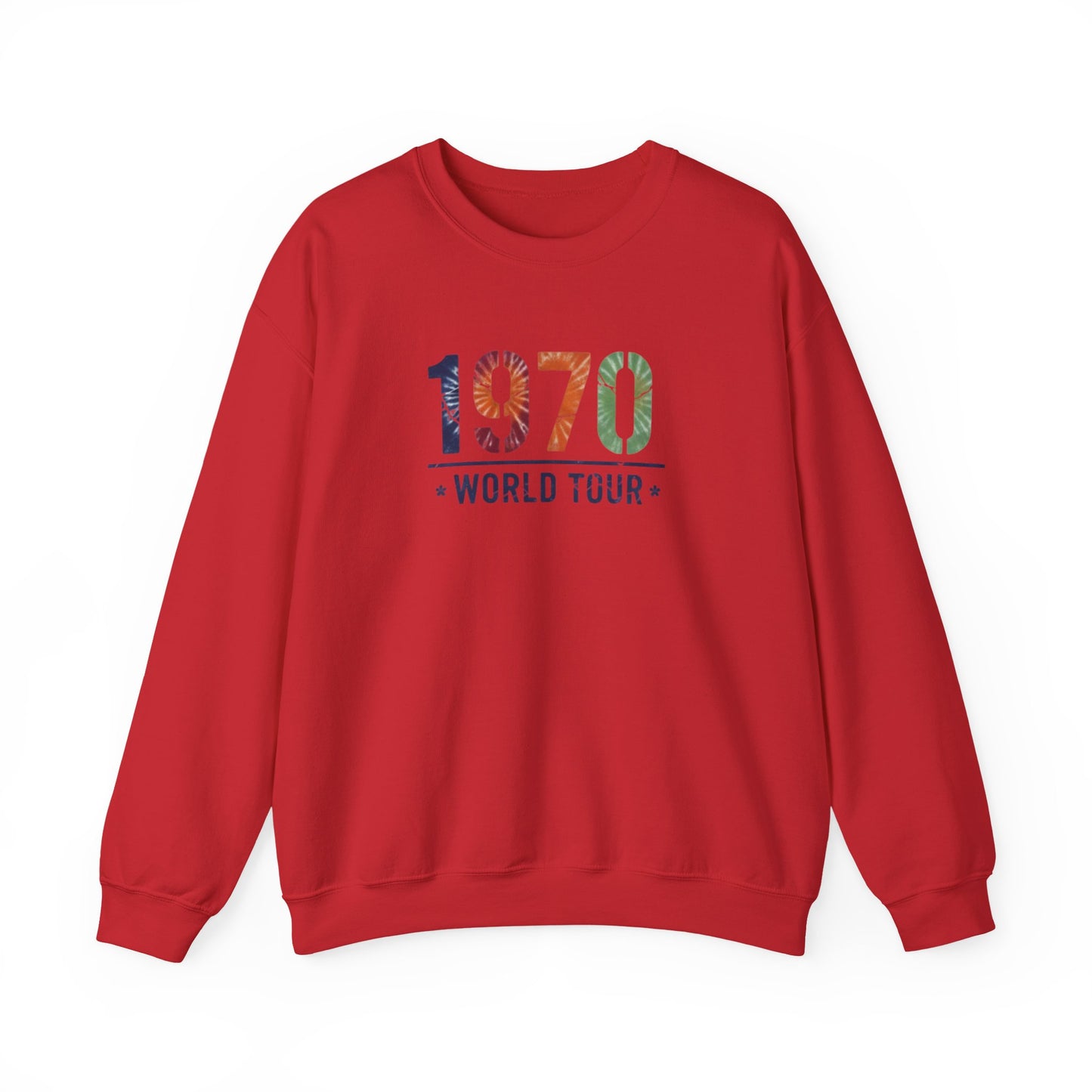 1970 World Tour Sweatshirt – Retro Vintage Band Tee Style