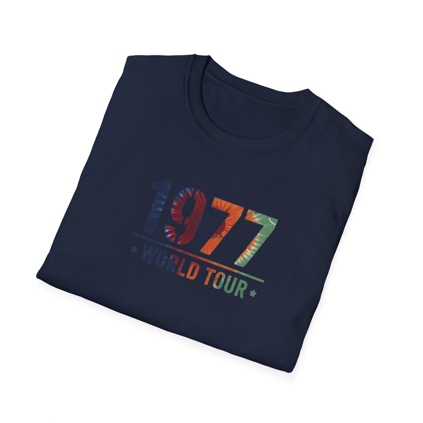 1977 World Tour T‑Shirt — Vintage Retro Birth Year Tee