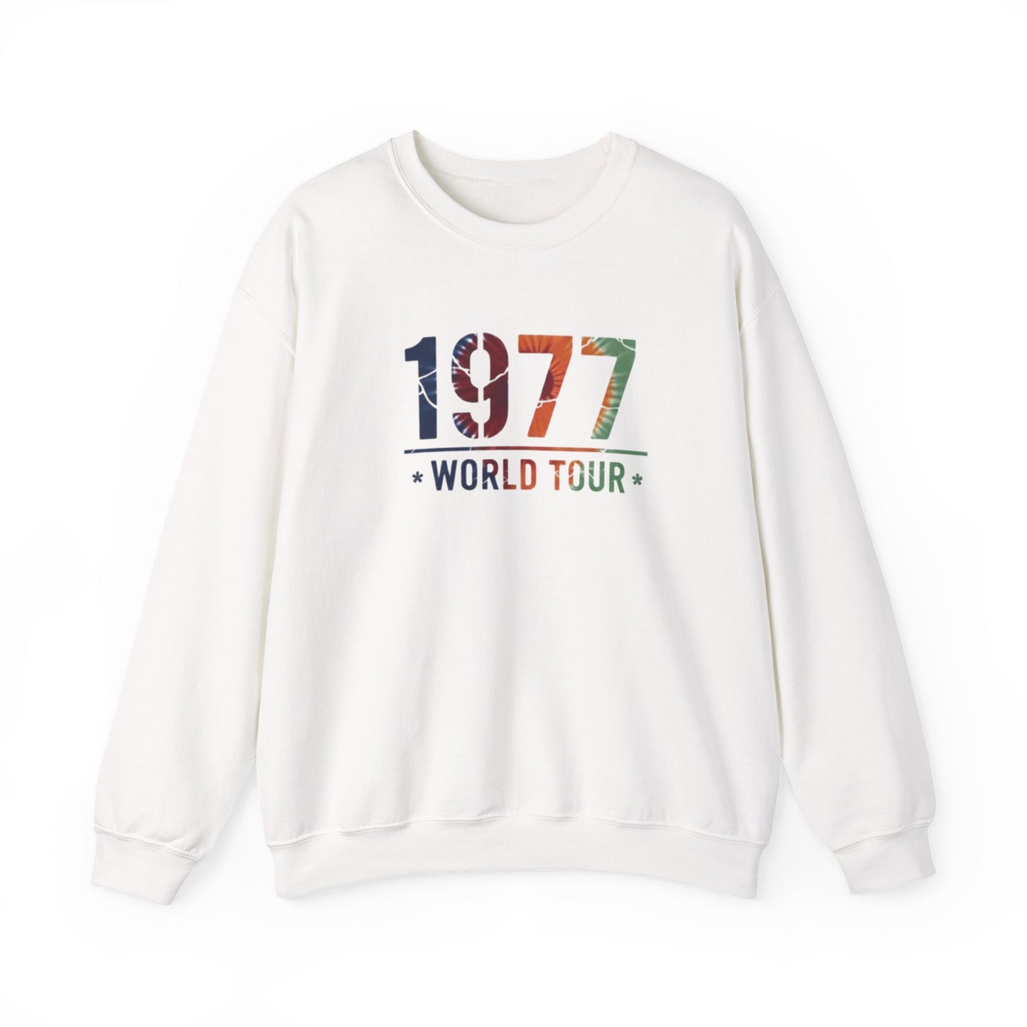 1977 World Tour Sweatshirt — Vintage Retro Concert Crewneck