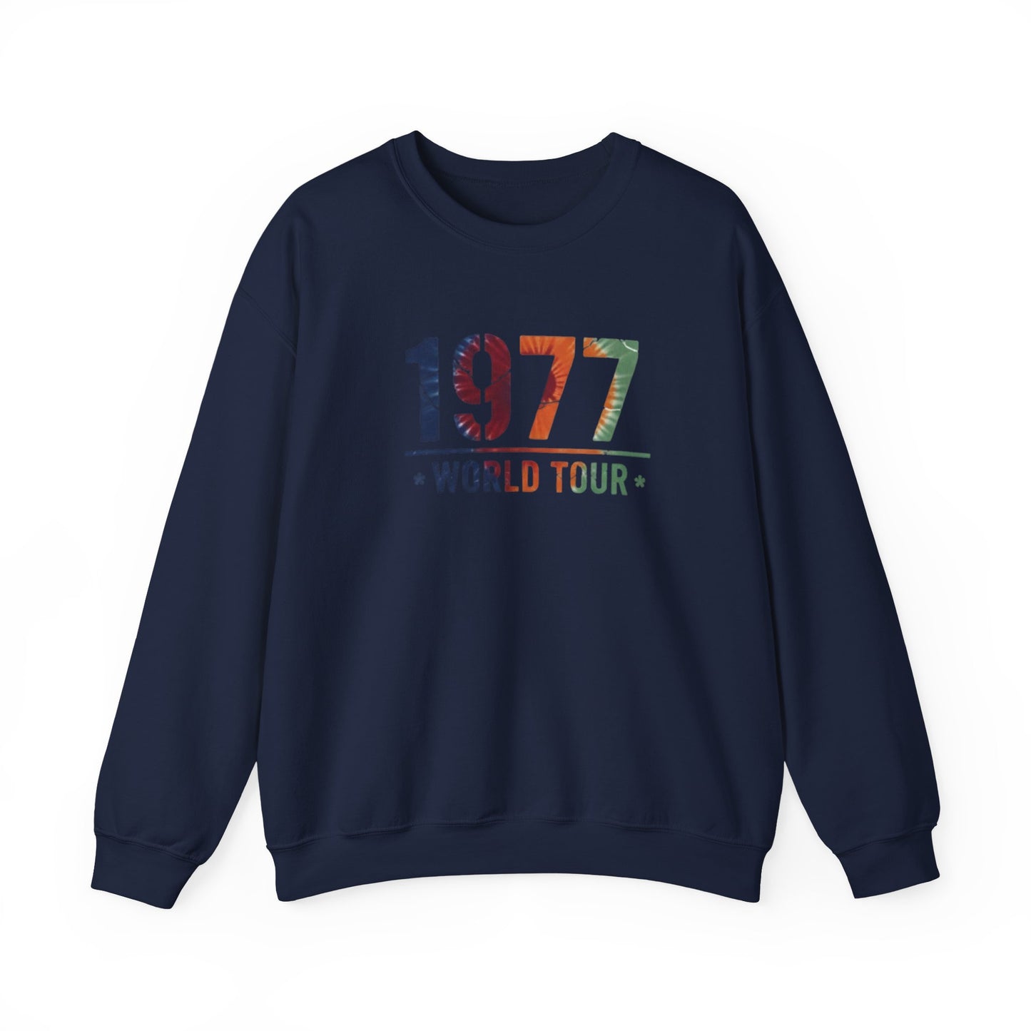 1977 World Tour Sweatshirt — Vintage Retro Concert Crewneck