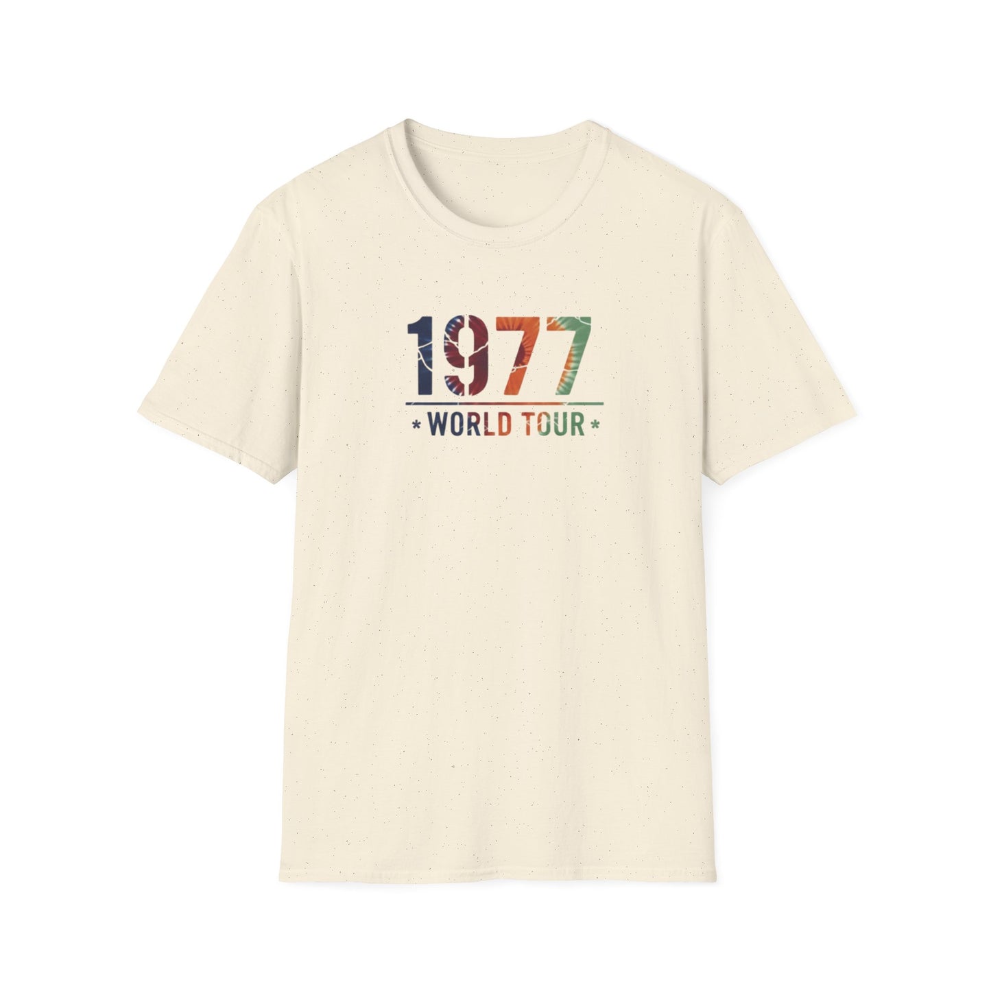 1977 World Tour T‑Shirt — Vintage Retro Birth Year Tee