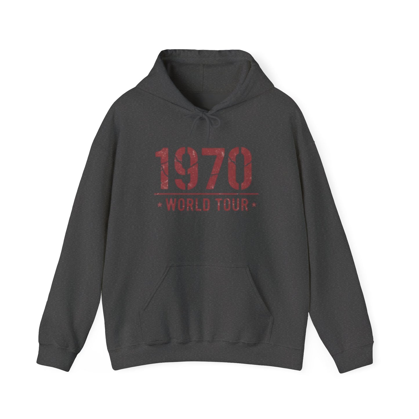 BIRTH YEAR 1970 World Tour Hoodie — Vintage Retro BIRTHDAY Tour Sweatshirt