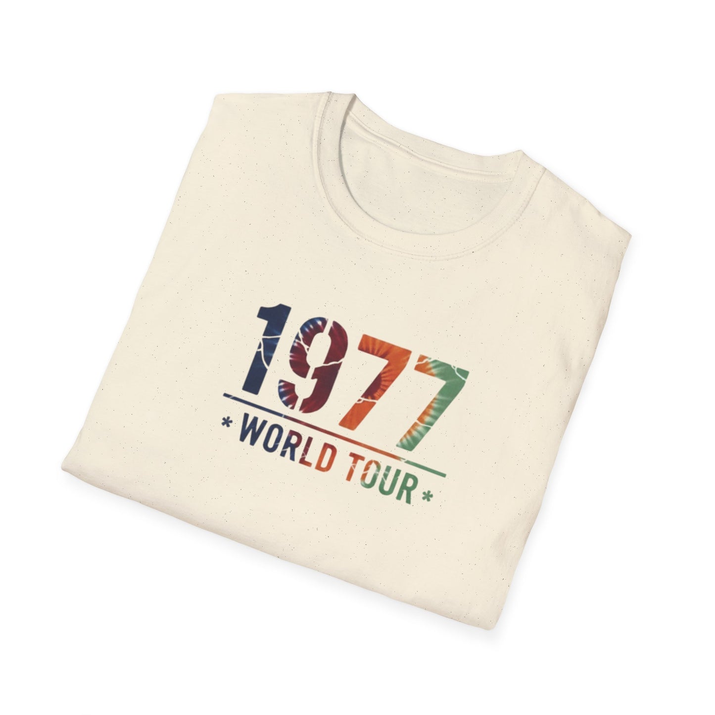 1977 World Tour T‑Shirt — Vintage Retro Birth Year Tee
