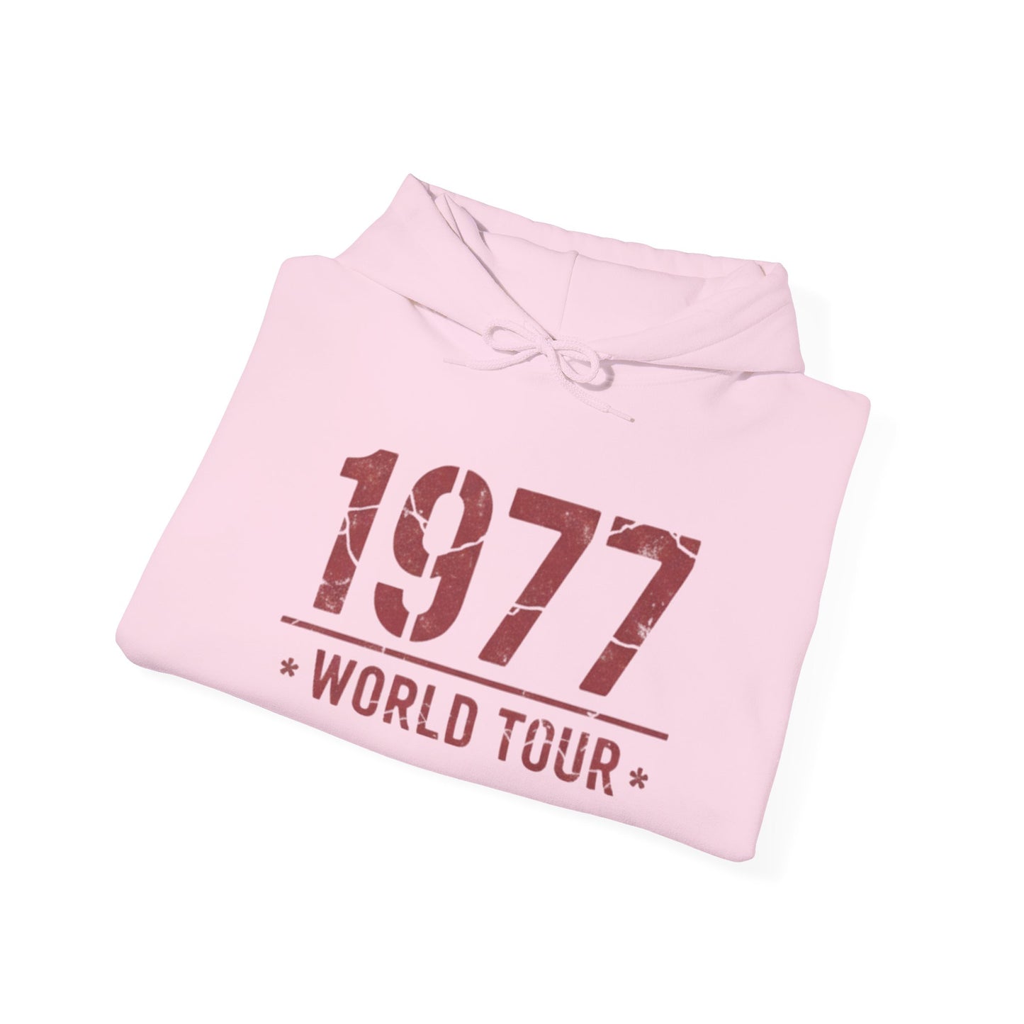 BIRTH YEAR 1977 World Tour Hoodie — Vintage Retro BIRTHDAY Tour Sweatshirt