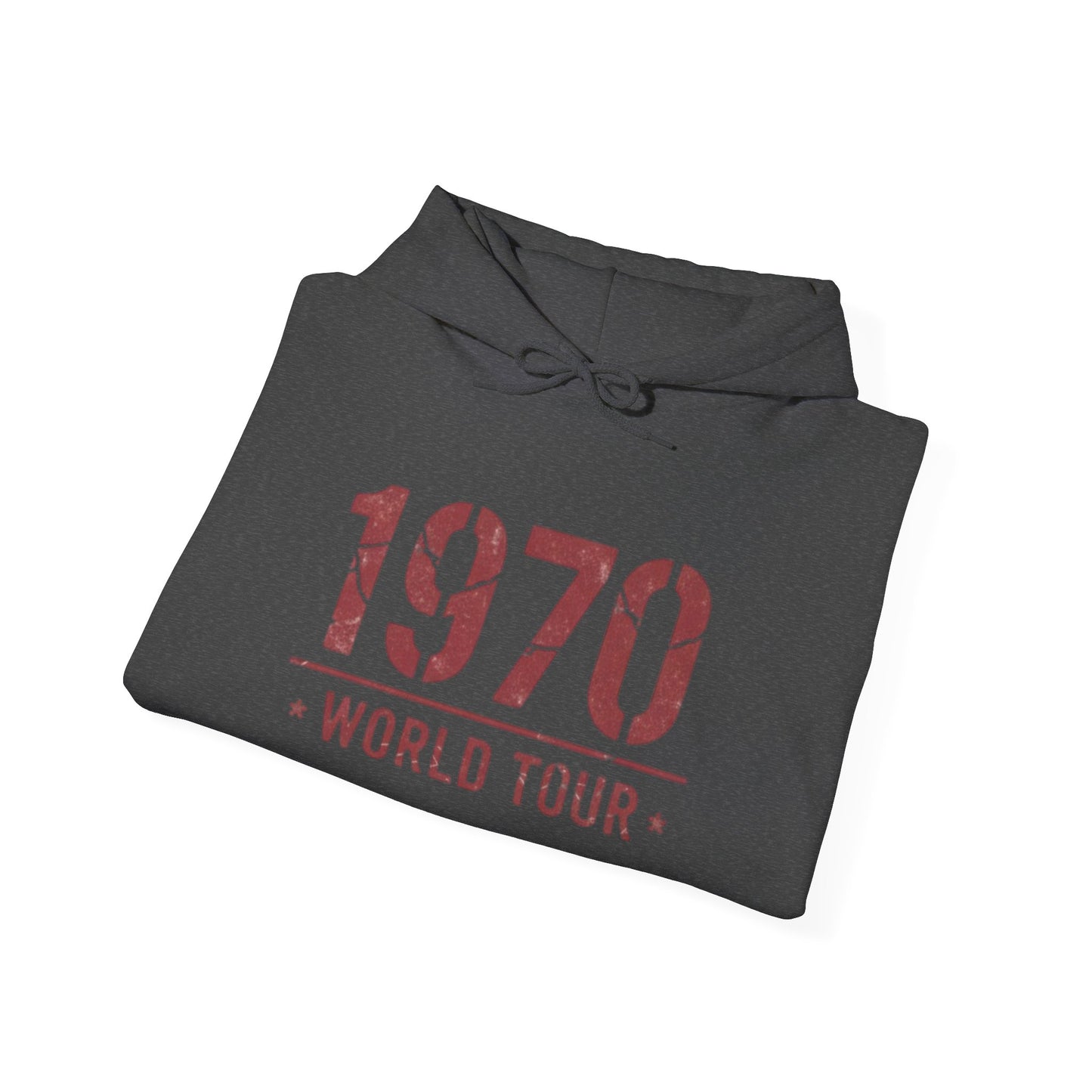 BIRTH YEAR 1970 World Tour Hoodie — Vintage Retro BIRTHDAY Tour Sweatshirt