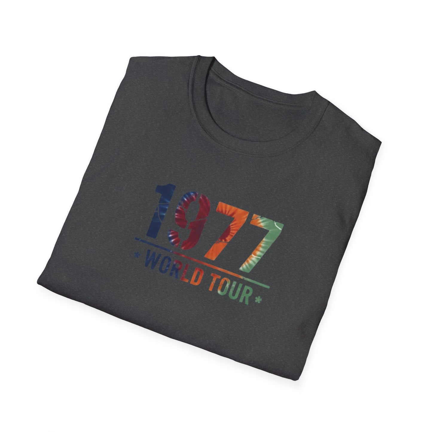 1977 World Tour T‑Shirt — Vintage Retro Birth Year Tee