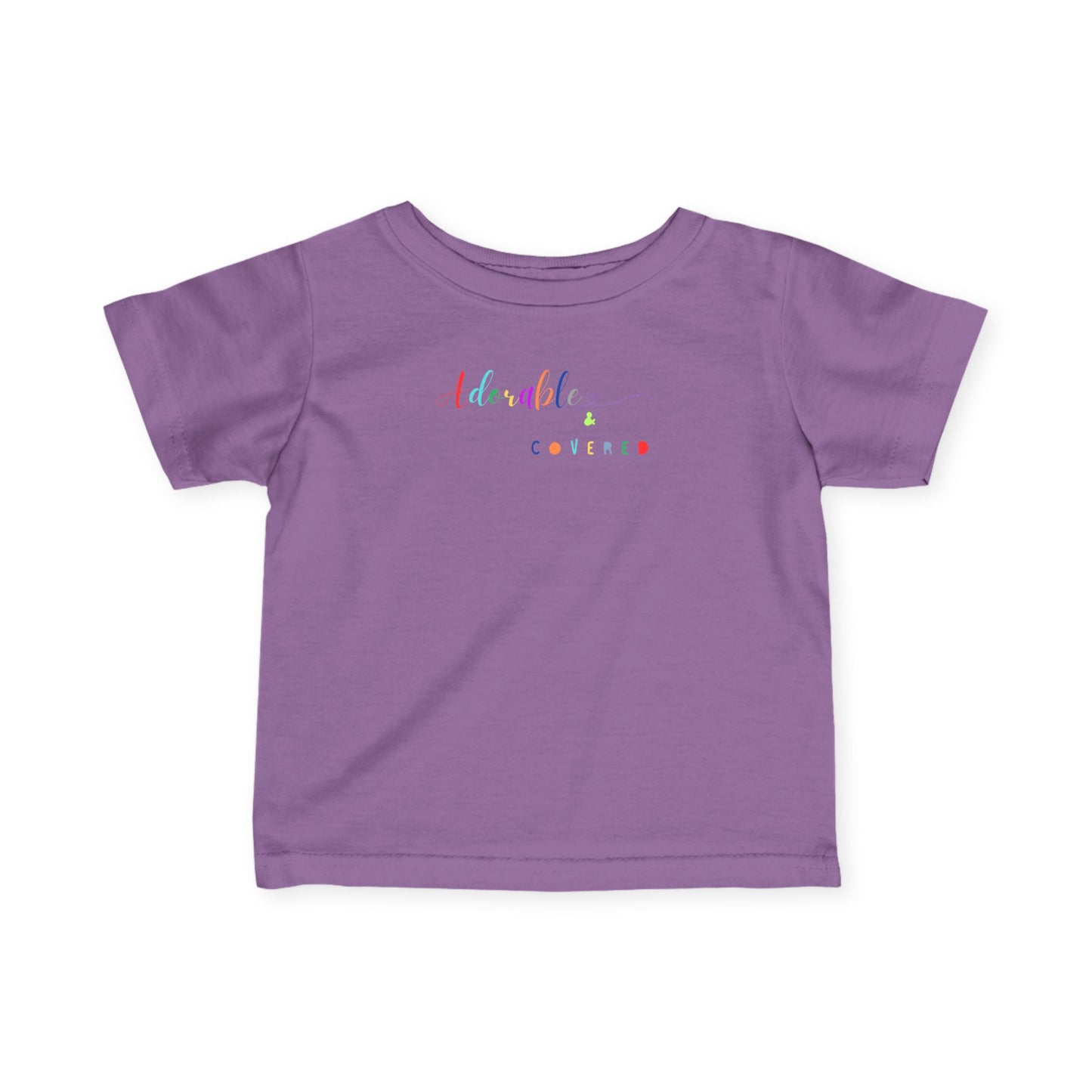 Adorable and Covered Infant T-Shirt | Cute Baby Tee, Toddler Gift, Birthday Outfit, Baby Shower Gift, Playtime Essential