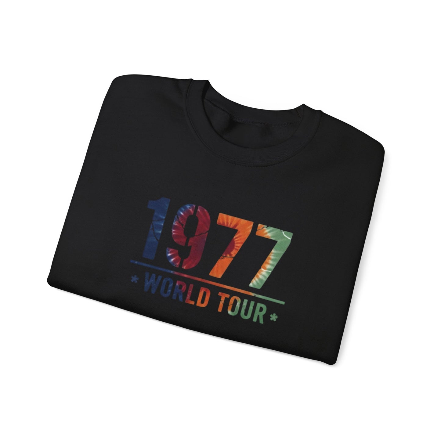 1977 World Tour Sweatshirt — Vintage Retro Concert Crewneck