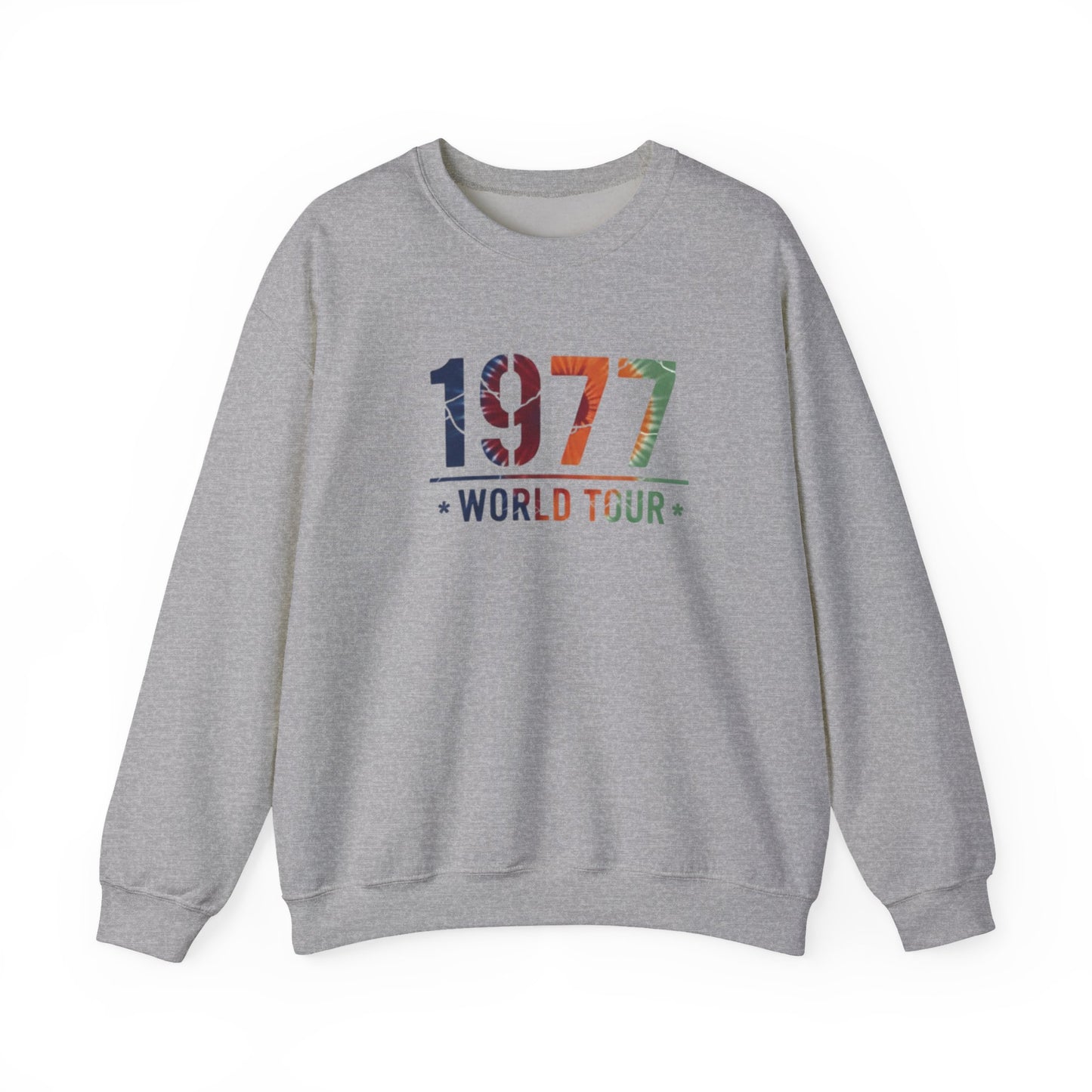 1977 World Tour Sweatshirt — Vintage Retro Concert Crewneck