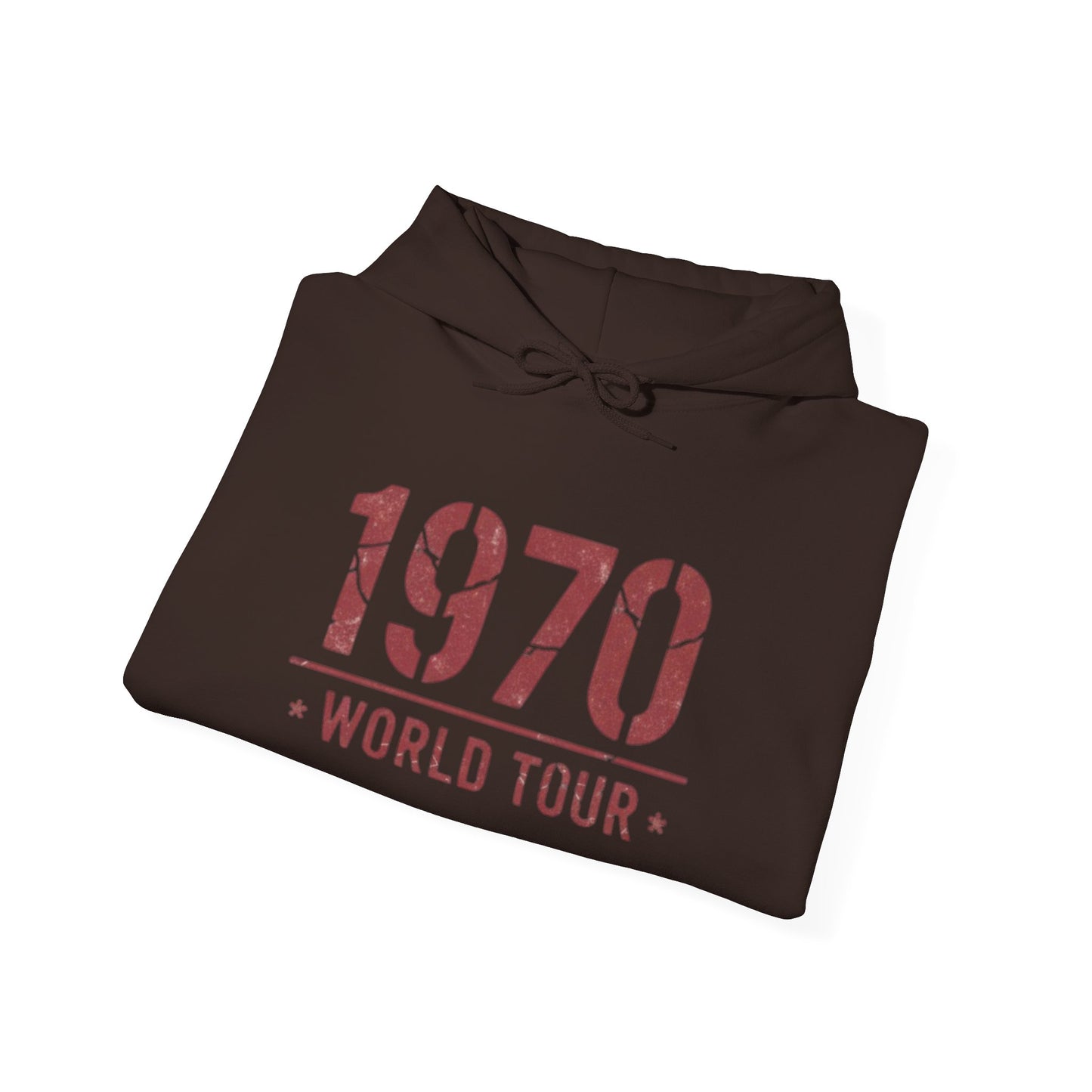 BIRTH YEAR 1970 World Tour Hoodie — Vintage Retro BIRTHDAY Tour Sweatshirt