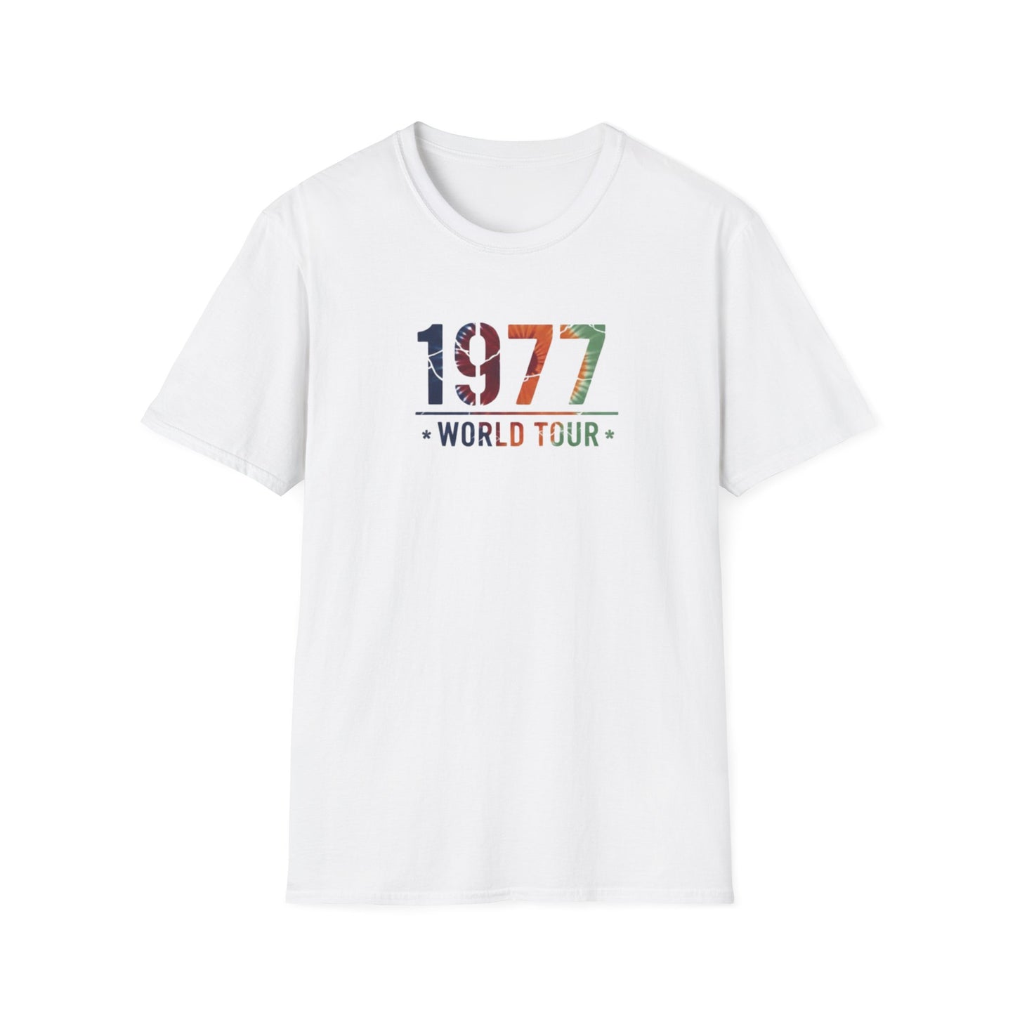 1977 World Tour T‑Shirt — Vintage Retro Birth Year Tee