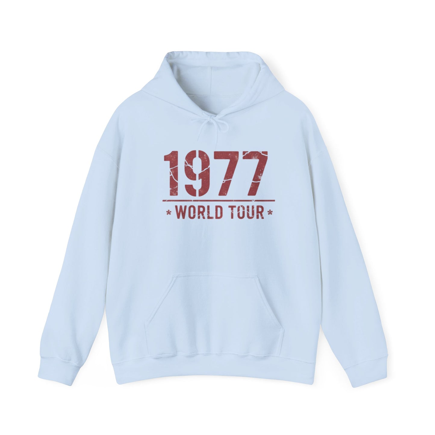 BIRTH YEAR 1977 World Tour Hoodie — Vintage Retro BIRTHDAY Tour Sweatshirt