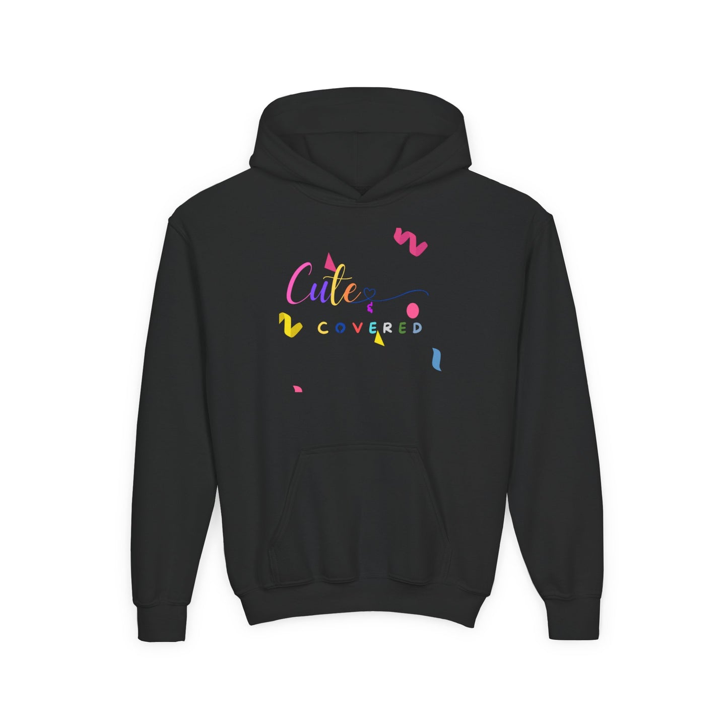 Cute & Covered Youth Hoodie - Bright and Fun Sweatshirt for Kids