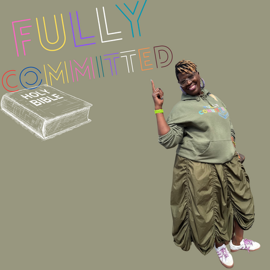 MULTICOLOR FULLY COMMITTED Unisex Heavy Blend™ Hooded Sweatshirt