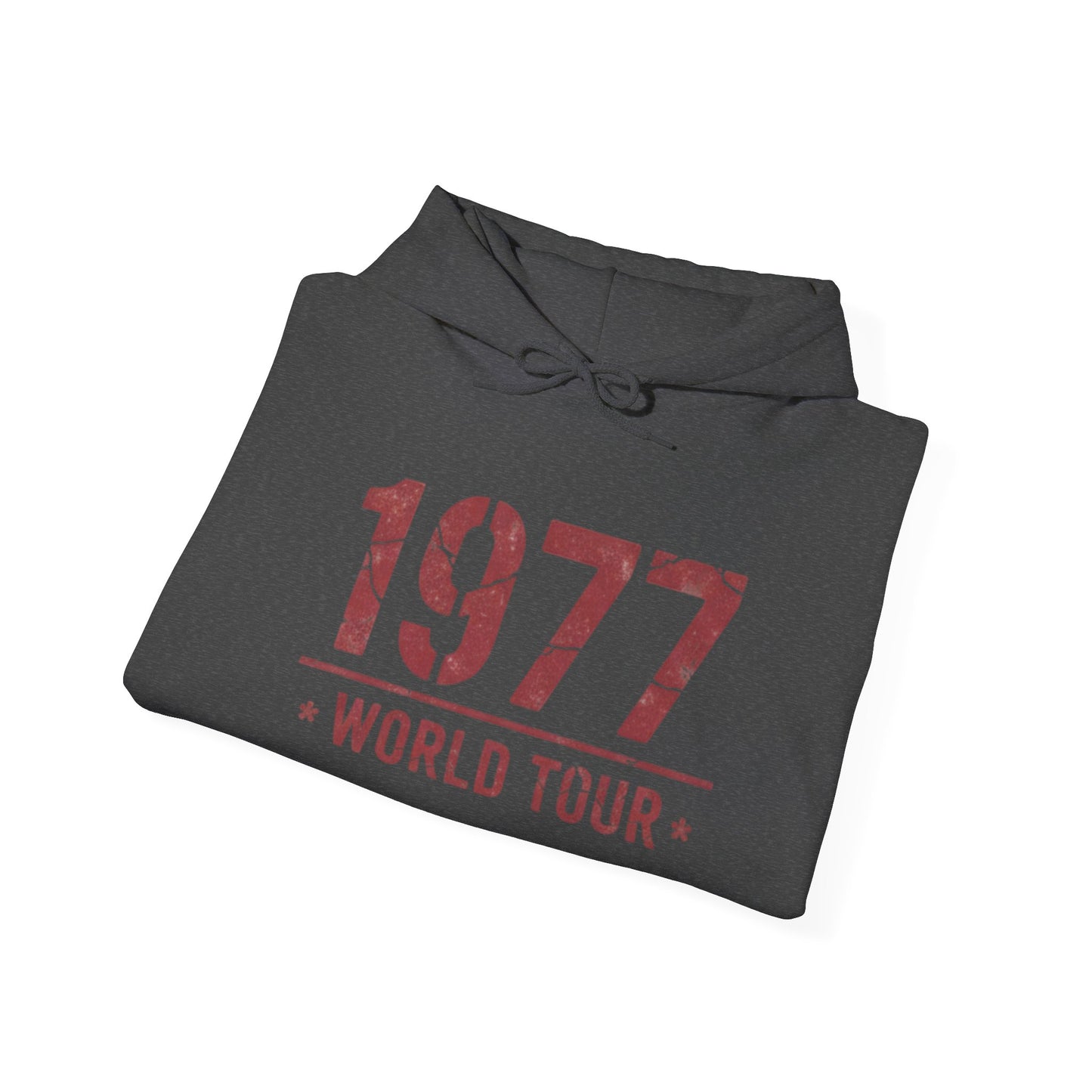 BIRTH YEAR 1977 World Tour Hoodie — Vintage Retro BIRTHDAY Tour Sweatshirt