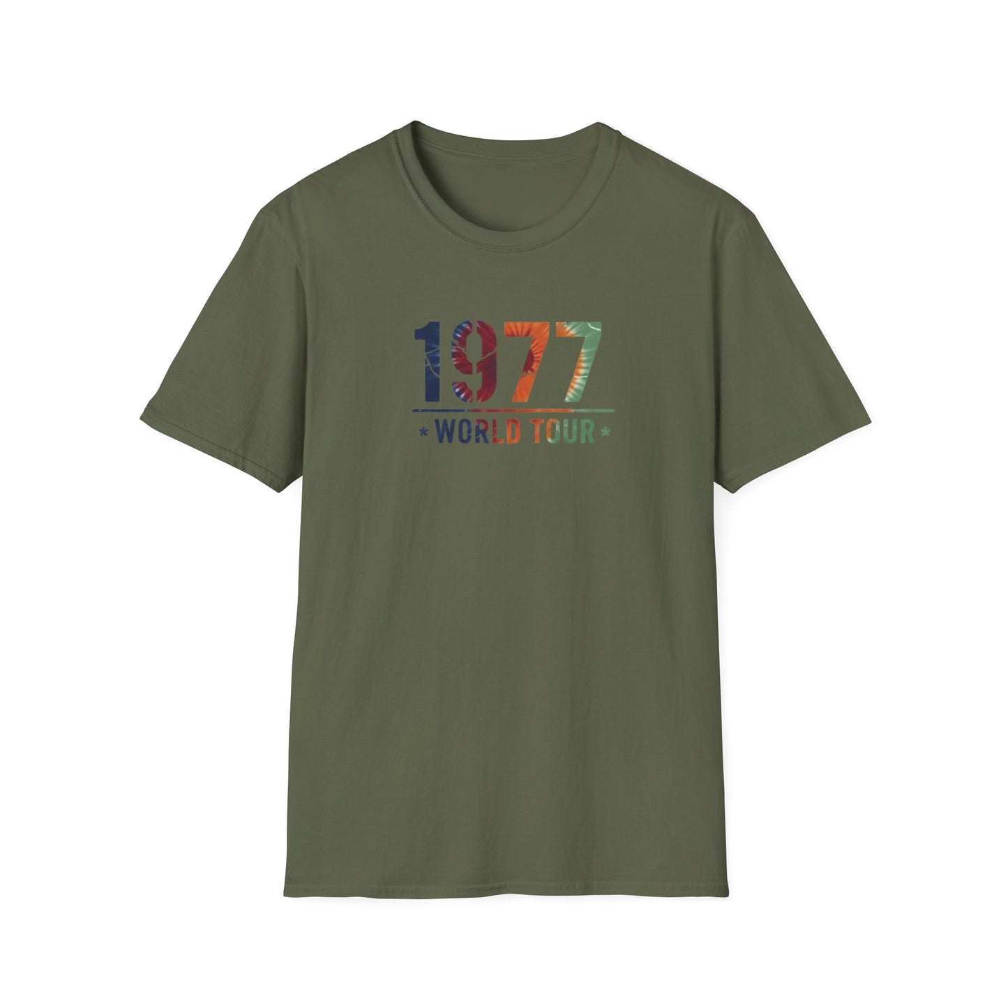 1977 World Tour T‑Shirt — Vintage Retro Birth Year Tee
