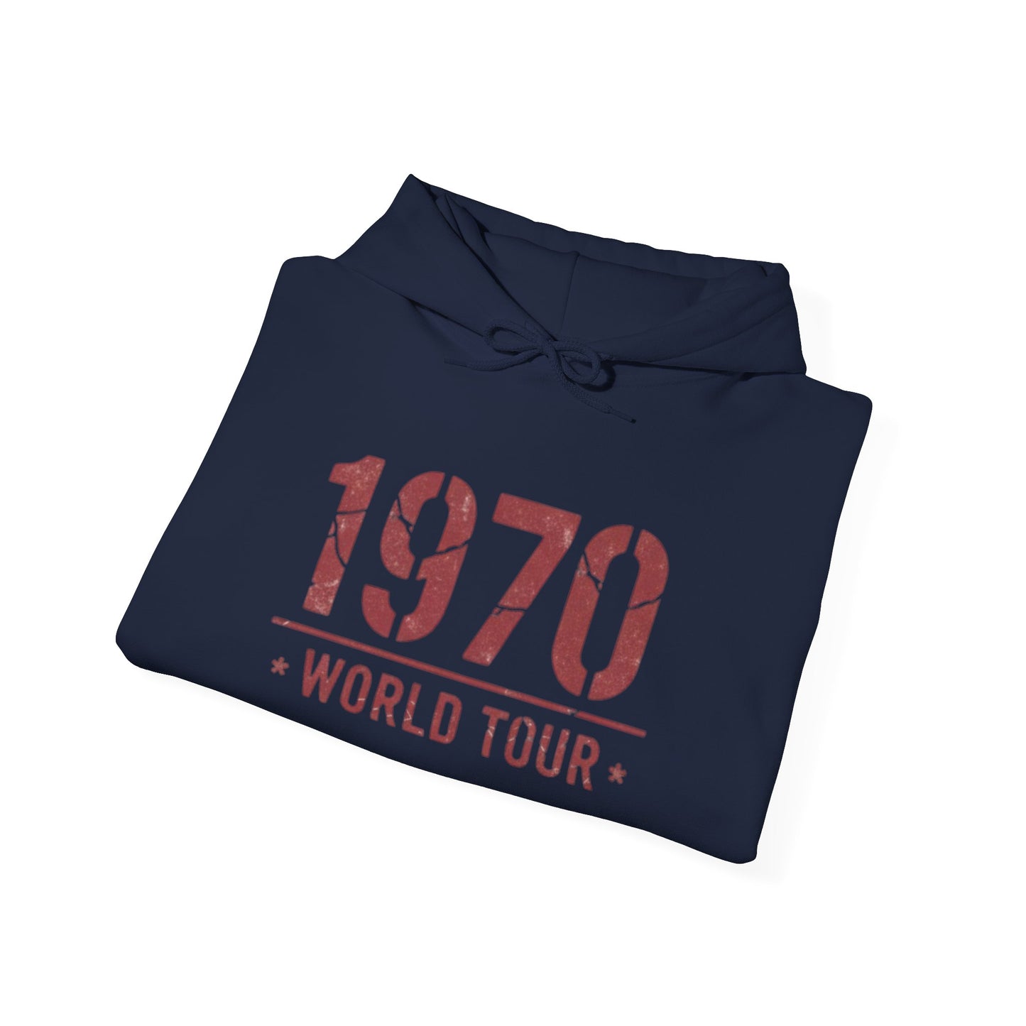 BIRTH YEAR 1970 World Tour Hoodie — Vintage Retro BIRTHDAY Tour Sweatshirt