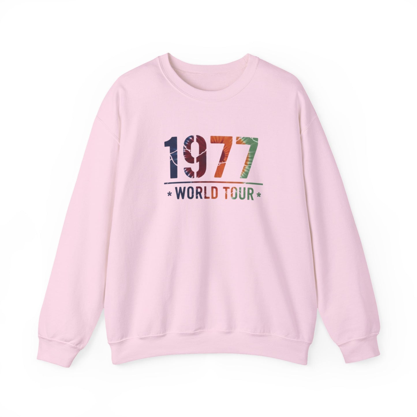 1977 World Tour Sweatshirt — Vintage Retro Concert Crewneck