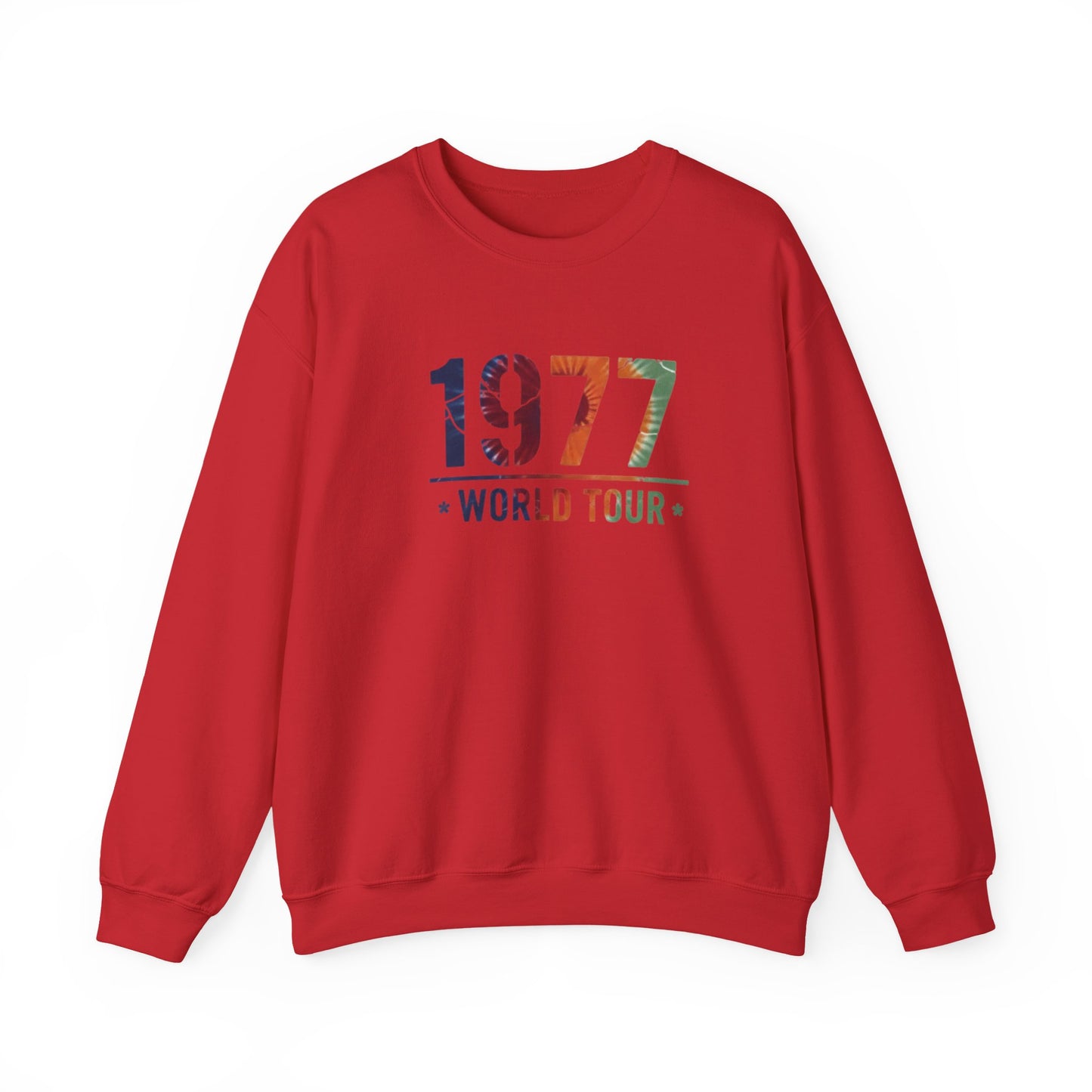 1977 World Tour Sweatshirt — Vintage Retro Concert Crewneck