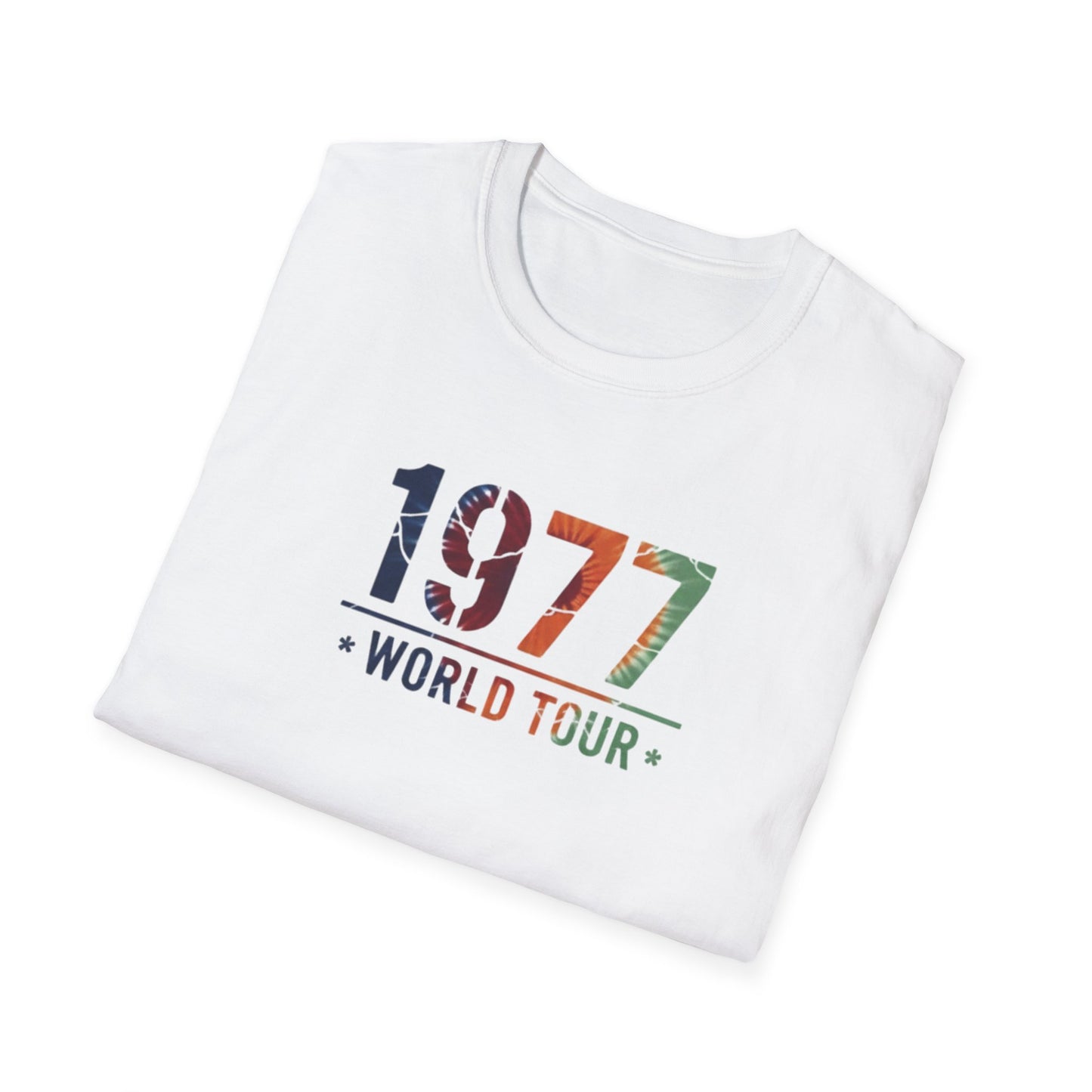 1977 World Tour T‑Shirt — Vintage Retro Birth Year Tee
