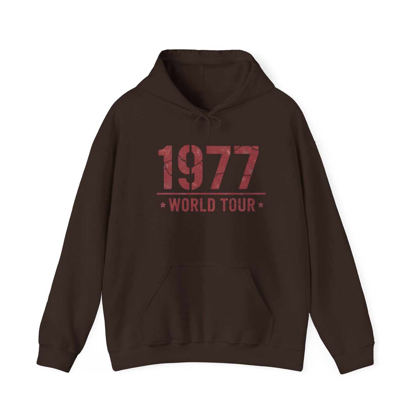 BIRTH YEAR 1977 World Tour Hoodie — Vintage Retro BIRTHDAY Tour Sweatshirt