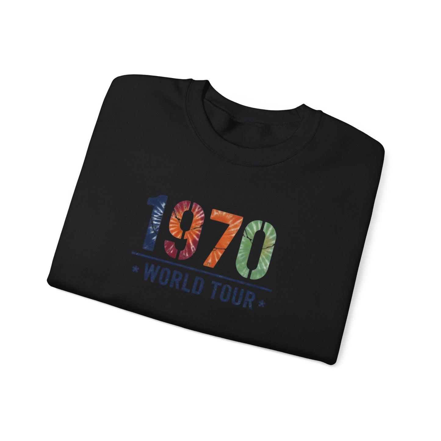 1970 World Tour Sweatshirt – Retro Vintage Band Tee Style