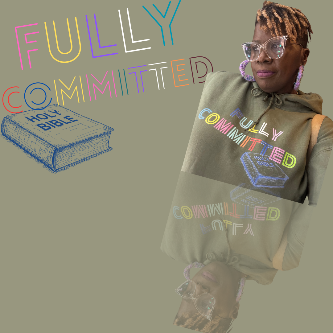 MULTICOLOR FULLY COMMITTED Unisex Heavy Blend™ Hooded Sweatshirt